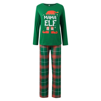 Family Matching Pajama Papa Mama Mini Elf Pajama Set - ChildAngle