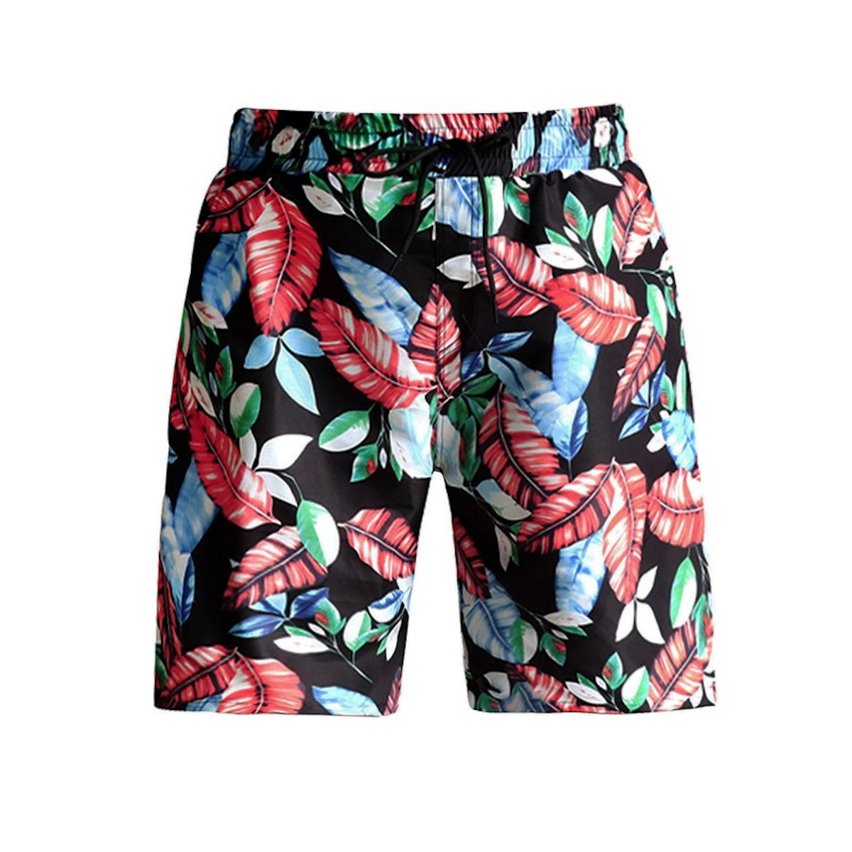 Matching Family Swimsuit Palm Leaves Ruffle Bathing Suit Bikini Set Swim Trunks - ChildAngle