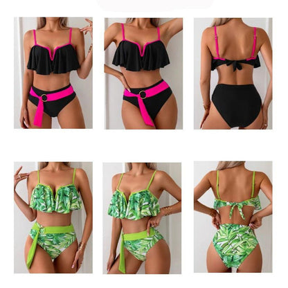 Two different bikini sets shown from multiple angles - ChildAngle