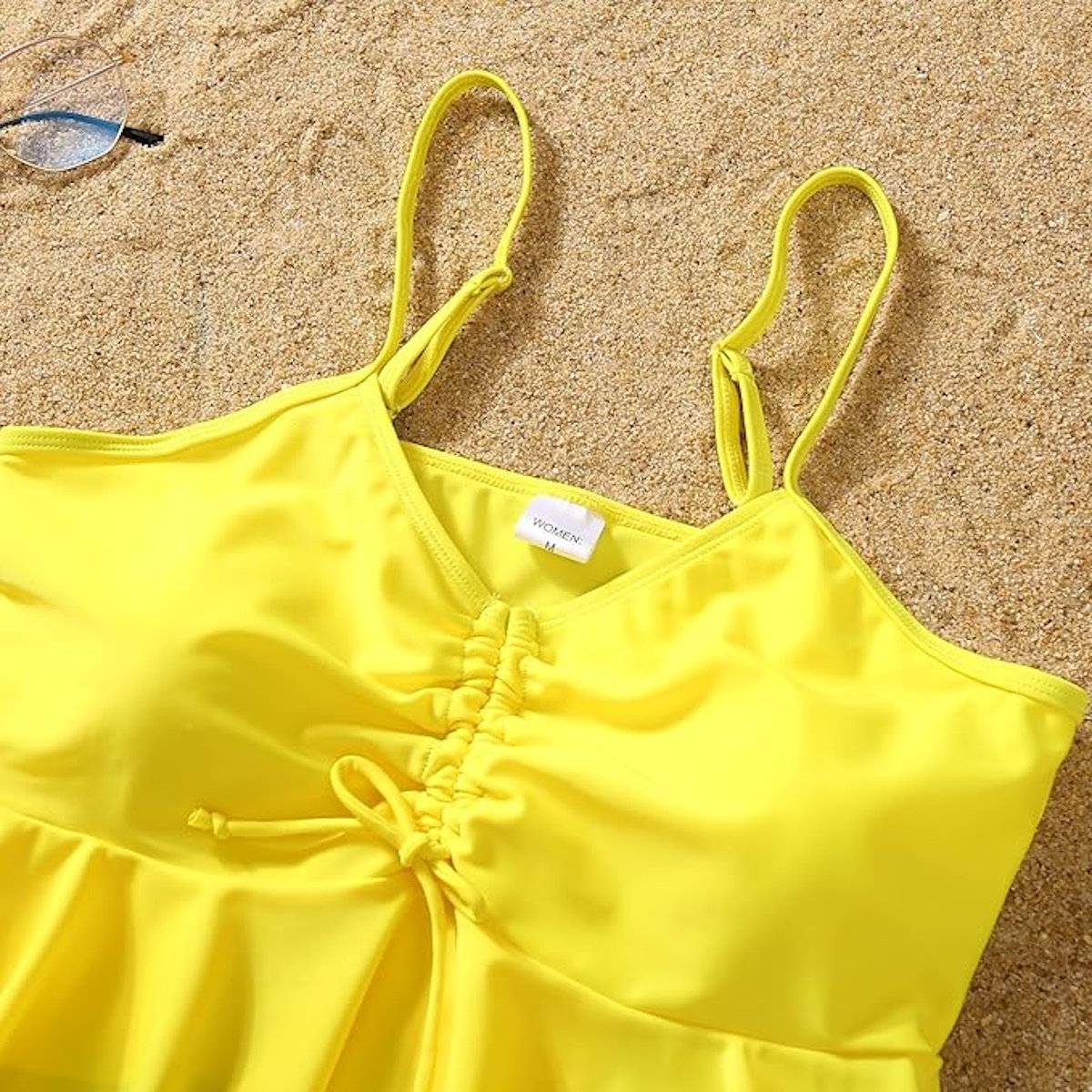 Yellow swimsuit top - ChildAngle