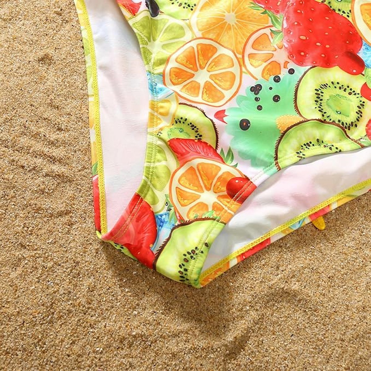 Colorful fruit-patterned Bikini Bottom - ChildAngle