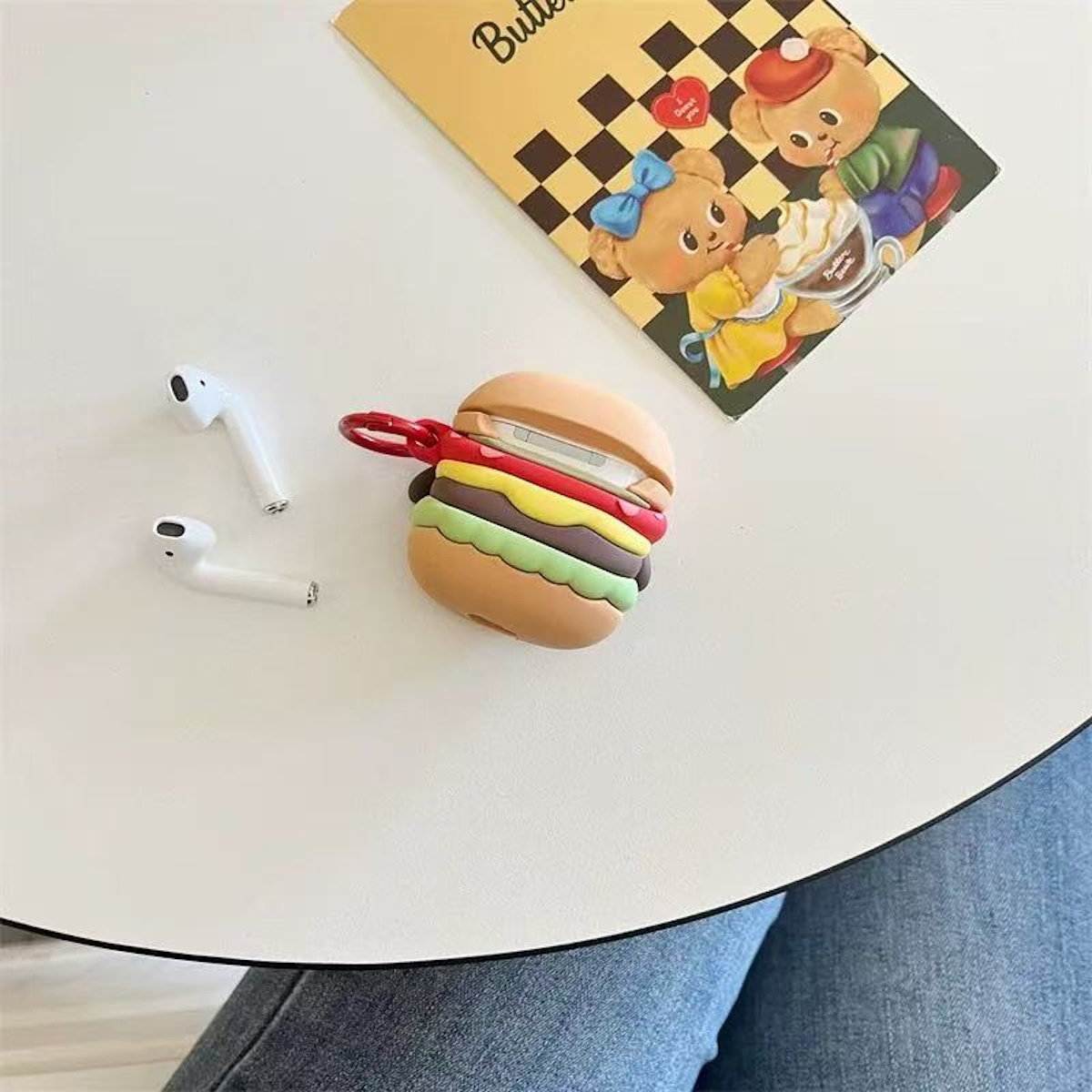 Cheeseburger-shaped AirPods cases - ChildAngle McDonald's Hamburger AirPods Case