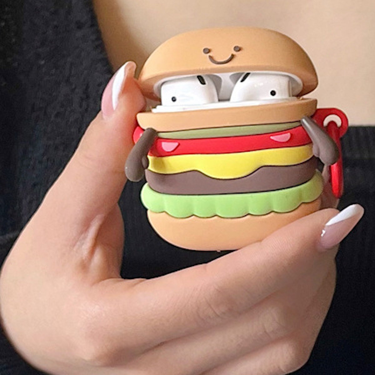 Cheeseburger-shaped AirPods cases - ChildAngle McDonald's Hamburger AirPods Case