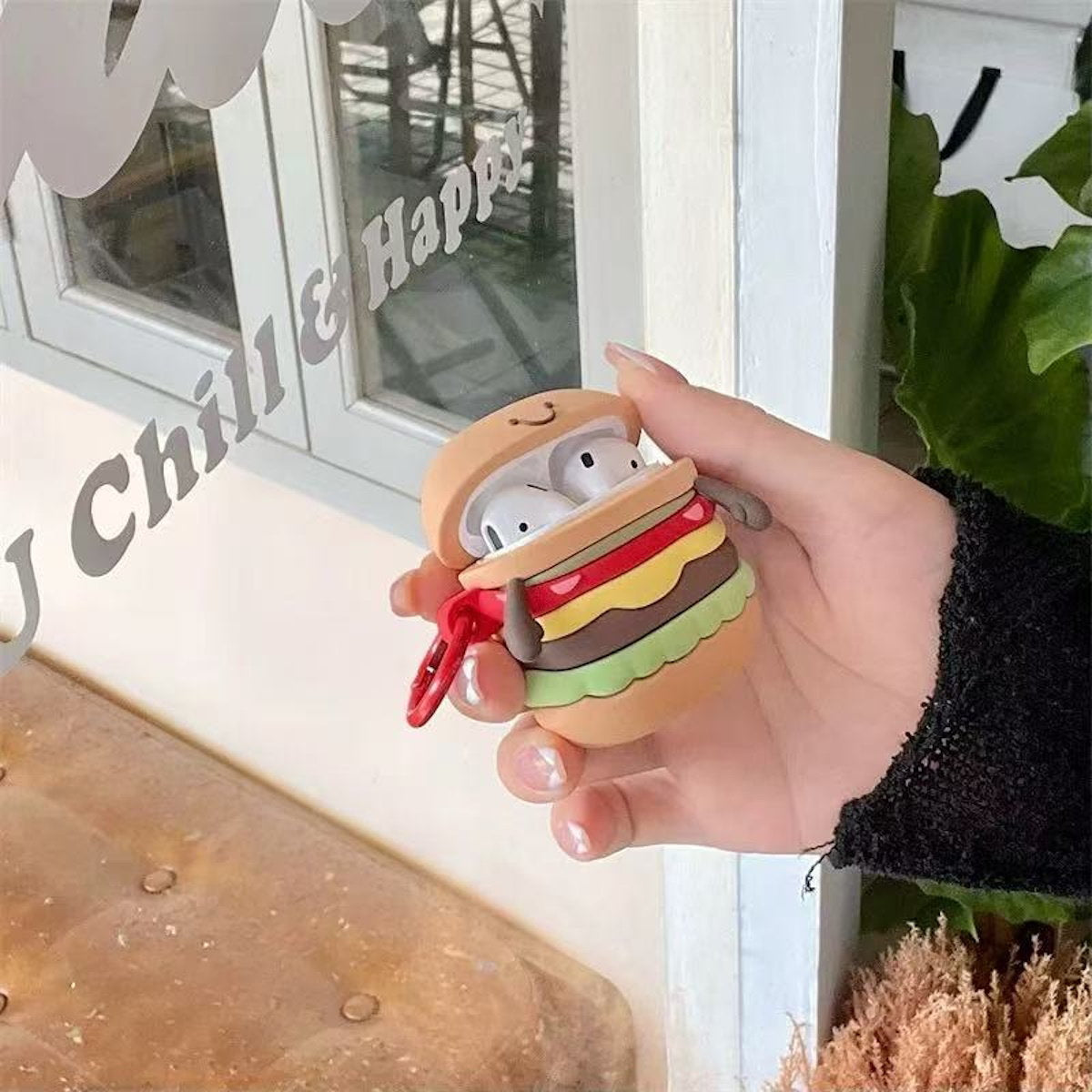 Cheeseburger-shaped AirPods cases - ChildAngle McDonald's Hamburger AirPods Case