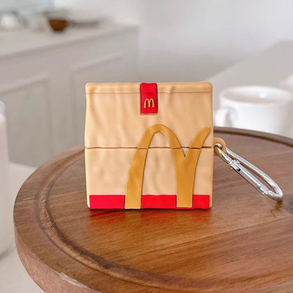 Mcdonald's M Bag AirPods Case - ChildAngle