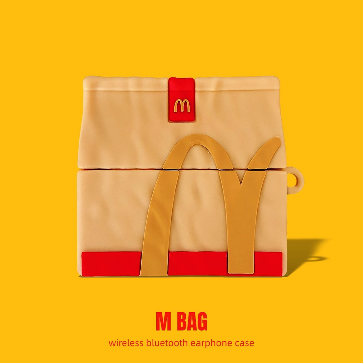 Mcdonald's M Bag AirPods Case - ChildAngle