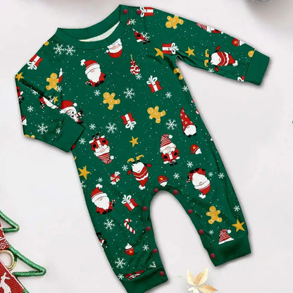 Merry Ho Christmas Family Matching Christmas PJS Pyjamas Set for Whole Family - ChildAngle