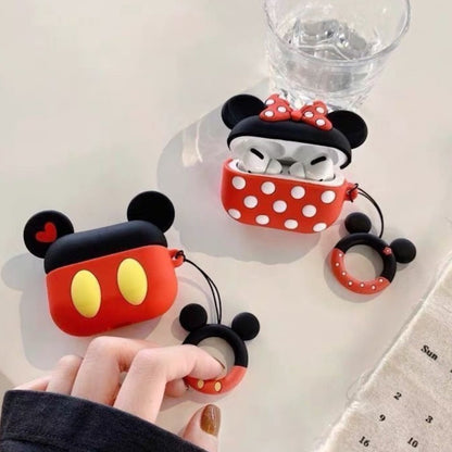 Mickey Minnie Mouse-themed AirPods case - ChildAngle
