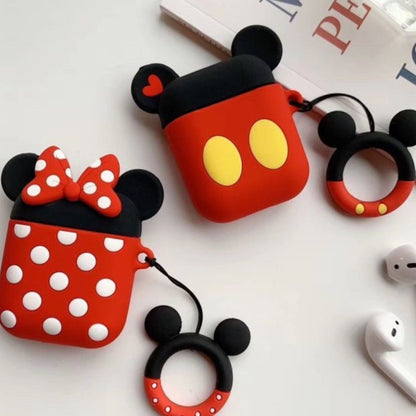 Mickey Minnie Mouse-themed AirPods case - ChildAngle