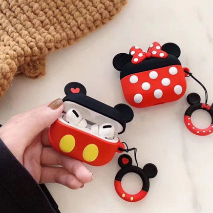 Mickey Minnie Mouse-themed AirPods case - ChildAngle