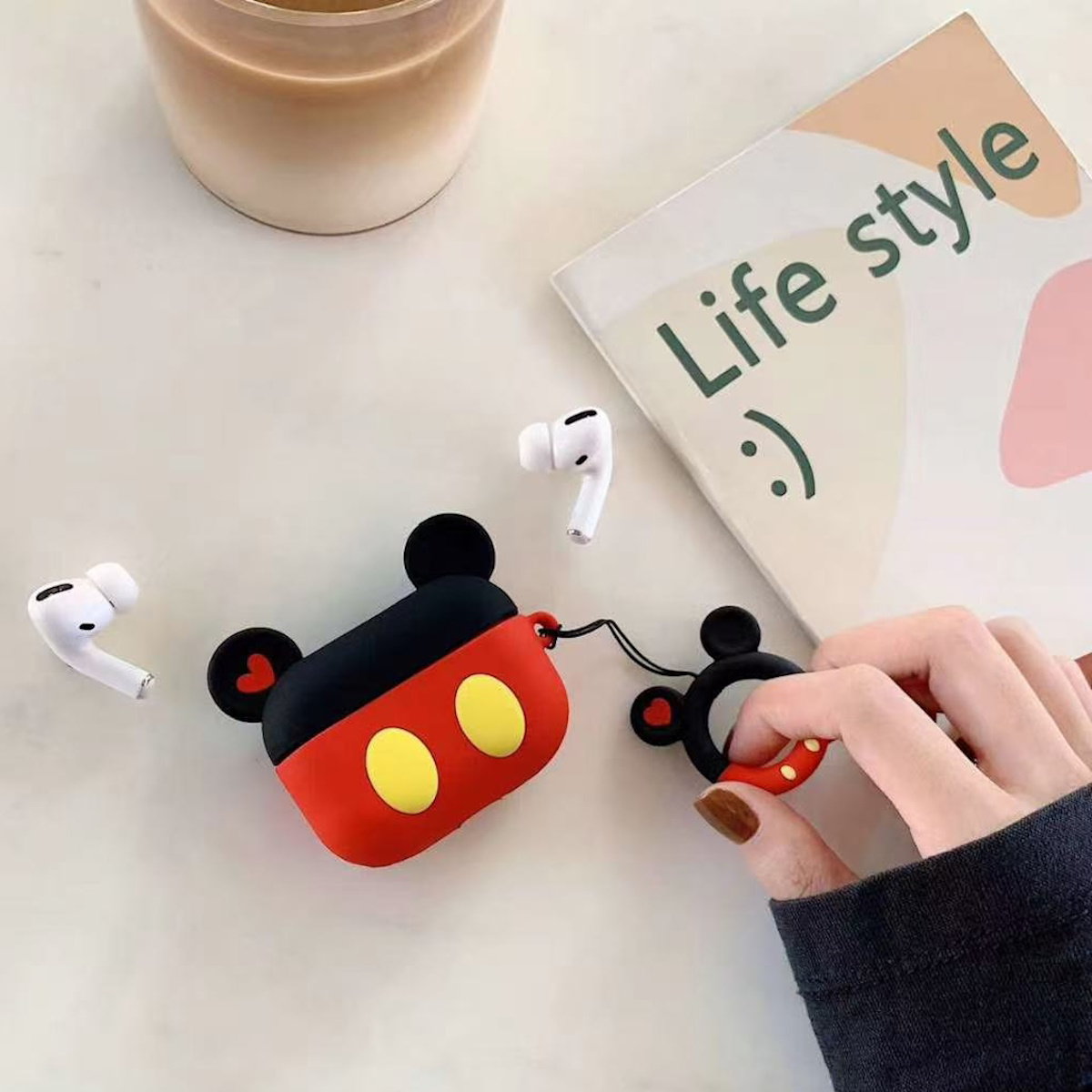 Mickey Mouse-themed AirPods case - ChildAngle