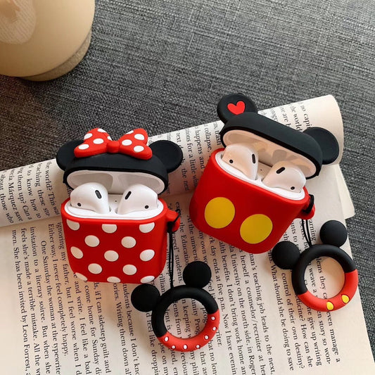 Mickey Minnie Mouse-themed AirPods case - ChildAngle