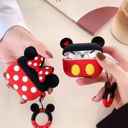 Mickey Minnie Mouse-themed AirPods case - ChildAngle