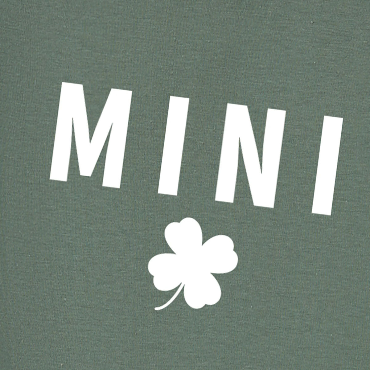 Mommy and Me St. Patrick's Day Matching Mama and Mini Bodycon Army Green 4 Leaves Clover for Mother and Daughter - ChildAngle