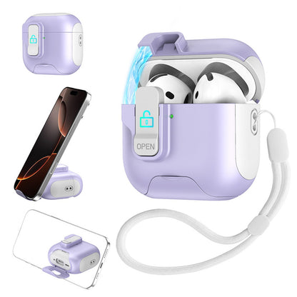  AirPods Pro 3  Phone Stand and Lockable Protective AirPods Case in 1  - ChildAngle