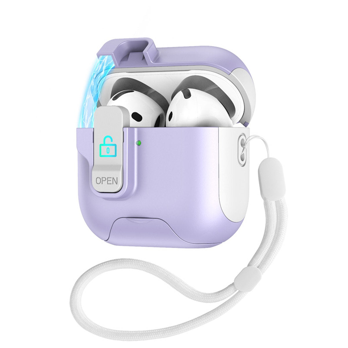  AirPods Pro 3  Phone Stand and Lockable Protective AirPods Case in 1  - ChildAngle