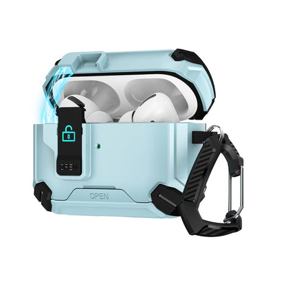 2 in 1 Multifunctional AirPods case with phone stand available in various colors - ChildAngle