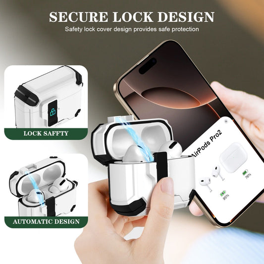 2 in 1 Multifunctional AirPods case with phone stand available in various colors - ChildAngle