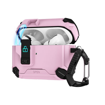 2 in 1 Multifunctional AirPods case with phone stand available in various colors - ChildAngle