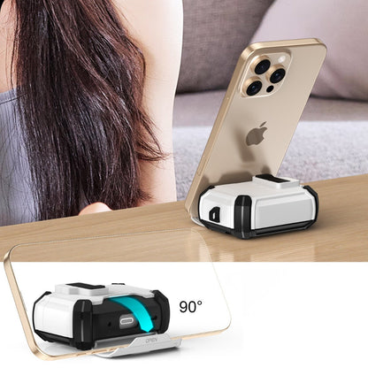 2 in 1 Multifunctional AirPods case with phone stand available in various colors - ChildAngle