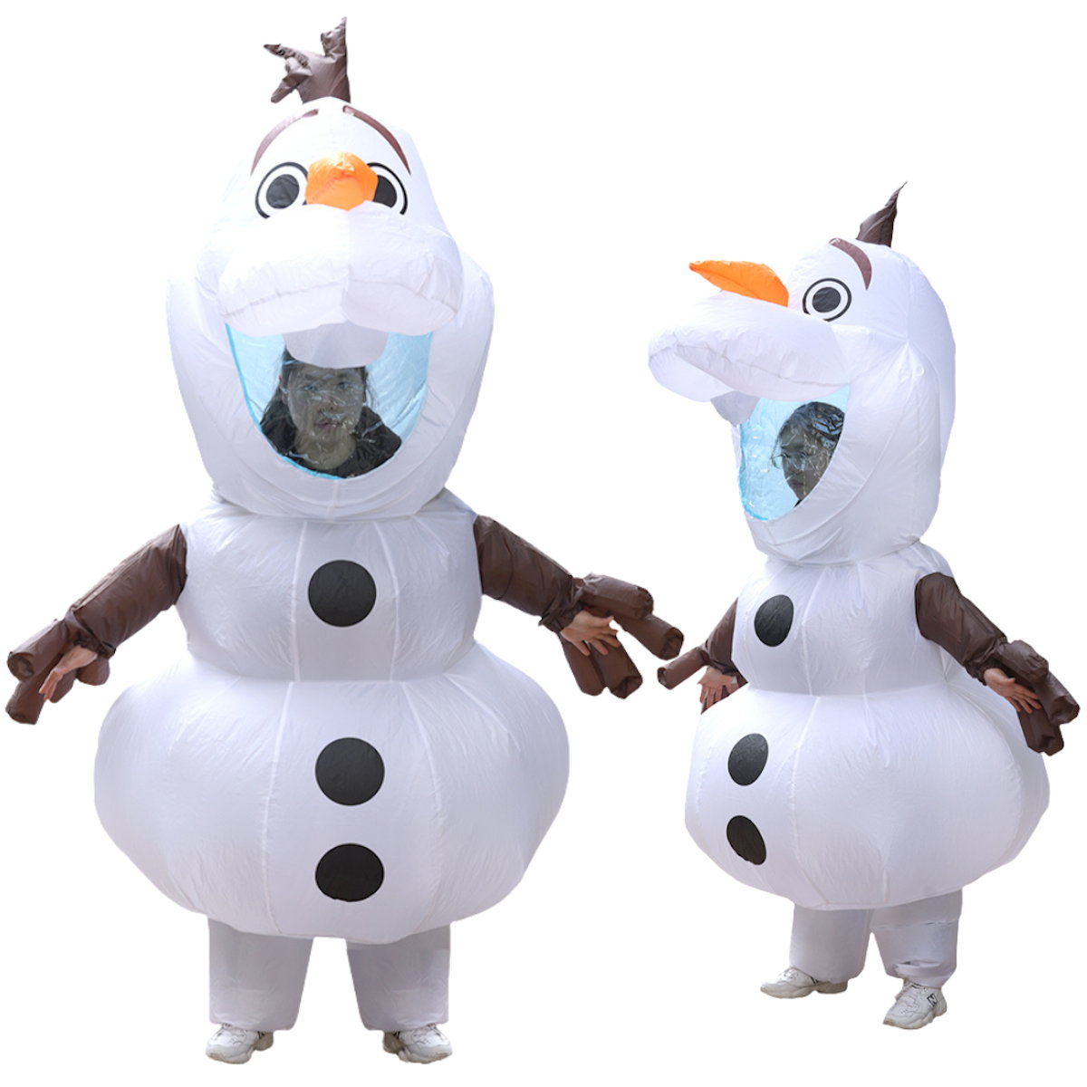 Teens Olaf Inflatable Costumes Frozen Blowup Costumes - ChildAngle