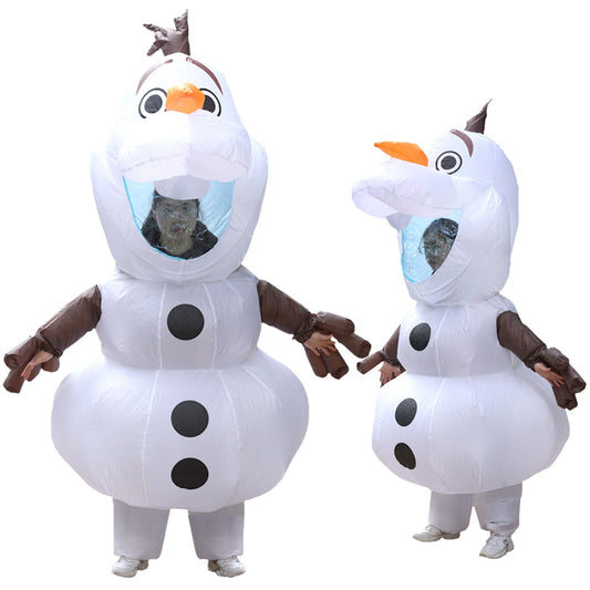 Teens Olaf Inflatable Costumes Frozen Blowup Costumes - ChildAngle