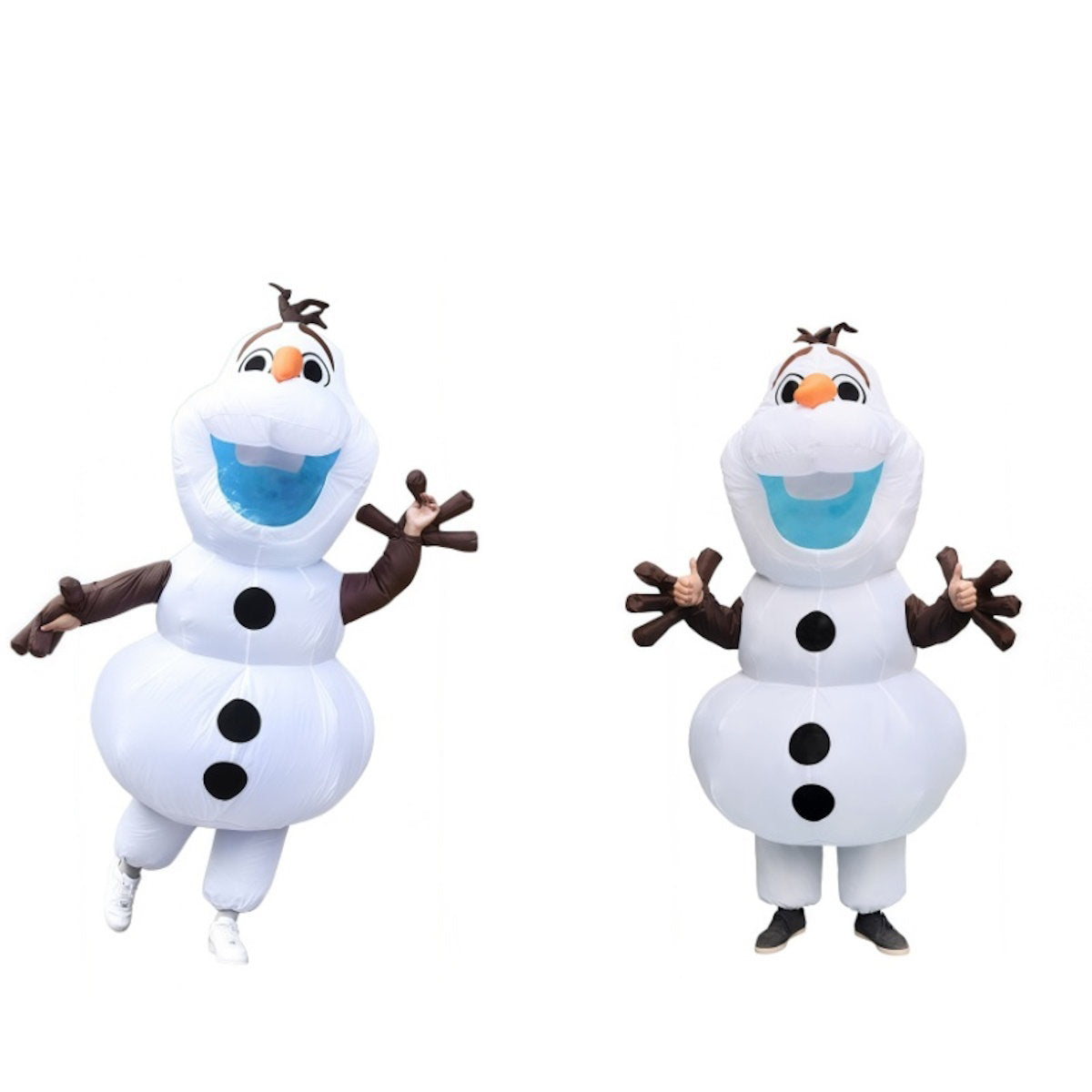 Teens Olaf Inflatable Costumes Frozen Blowup Costumes - ChildAngle