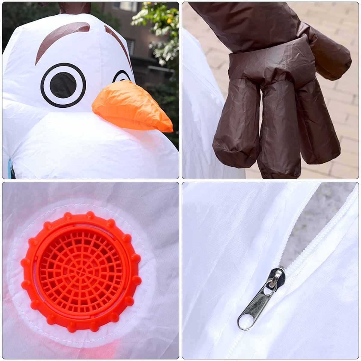 Teens Olaf Inflatable Costumes Frozen Blowup Costumes - ChildAngle