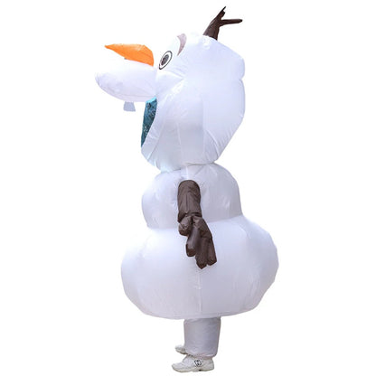 Teens Olaf Inflatable Costumes Frozen Blowup Costumes - ChildAngle