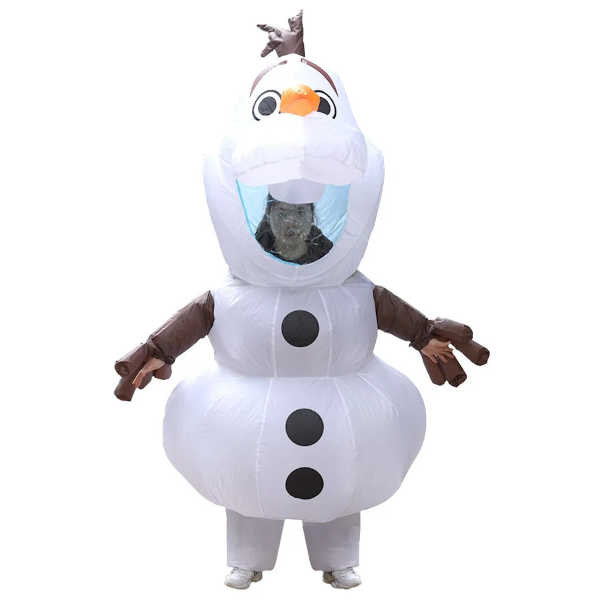Teens Olaf Inflatable Costumes Frozen Blowup Costumes - ChildAngle