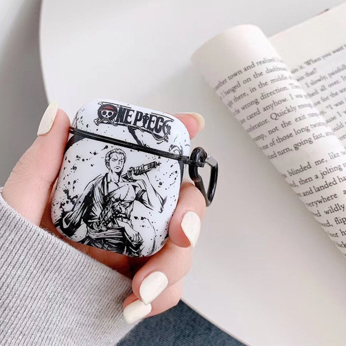 One Piece AirPod Case Cool Anime AirPod Case Luffy Zoro AirPods Case - ChildAngle