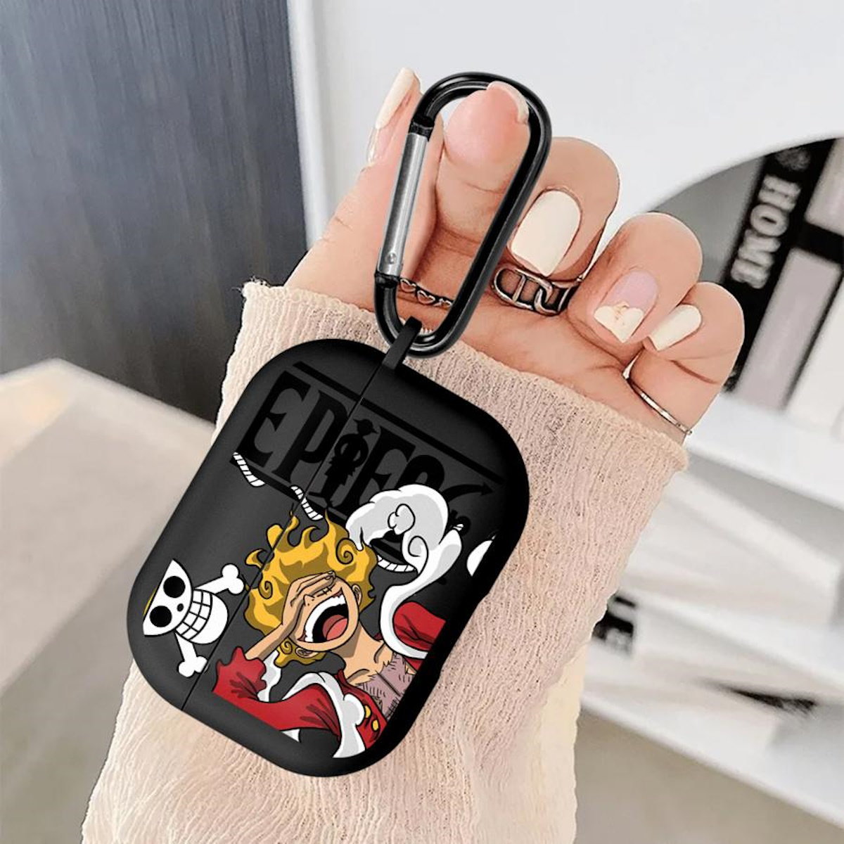 One Piece AirPod Case Cool Anime AirPod Case Luffy Zoro AirPods Case - ChildAngle