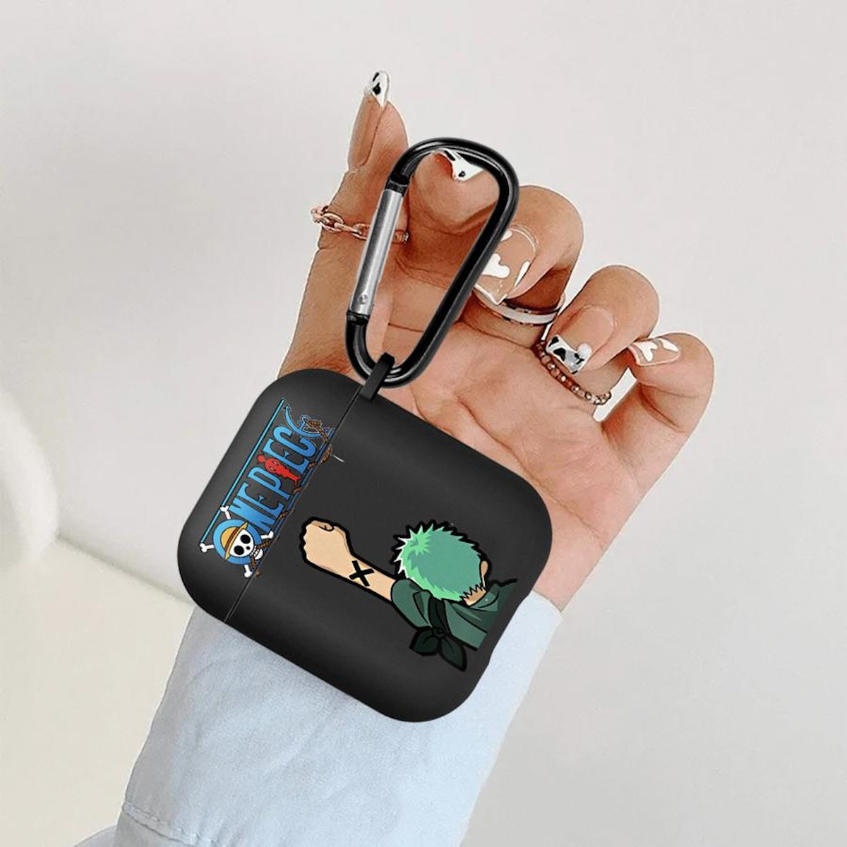 One Piece AirPod Case Cool Anime AirPod Case Luffy Zoro AirPods Case - ChildAngle