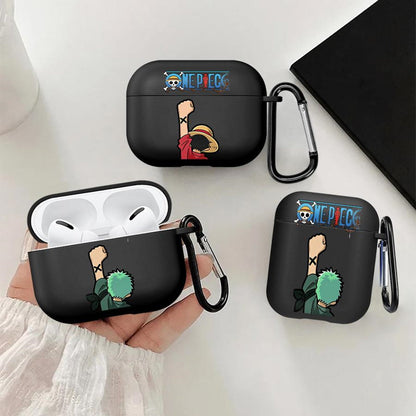 One Piece AirPod Case Cool Anime AirPod Case Luffy Zoro AirPods Case - ChildAngle