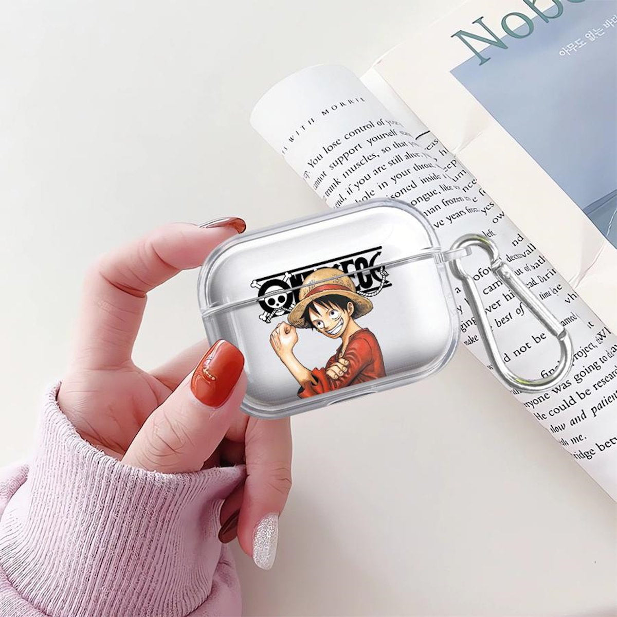 One Piece AirPod Case Cool Anime AirPod Case Luffy Zoro AirPods Case - ChildAngle