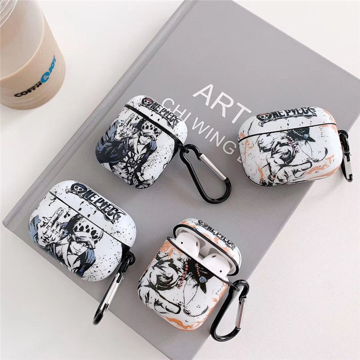One Piece AirPod Case Cool Anime AirPod Case Luffy Zoro AirPods Case - ChildAngle