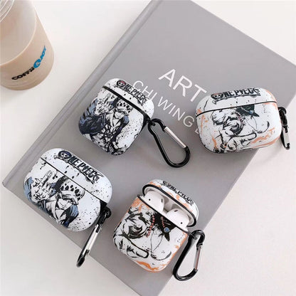 One Piece AirPod Case Cool Anime AirPod Case Luffy Zoro AirPods Case - ChildAngle