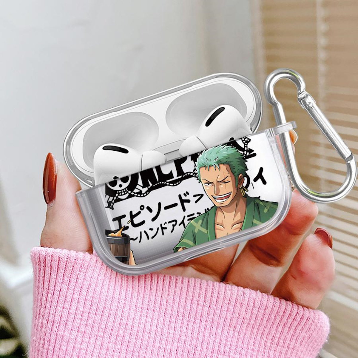 One Piece AirPod Case Cool Anime AirPod Case Luffy Zoro AirPods Case - ChildAngle