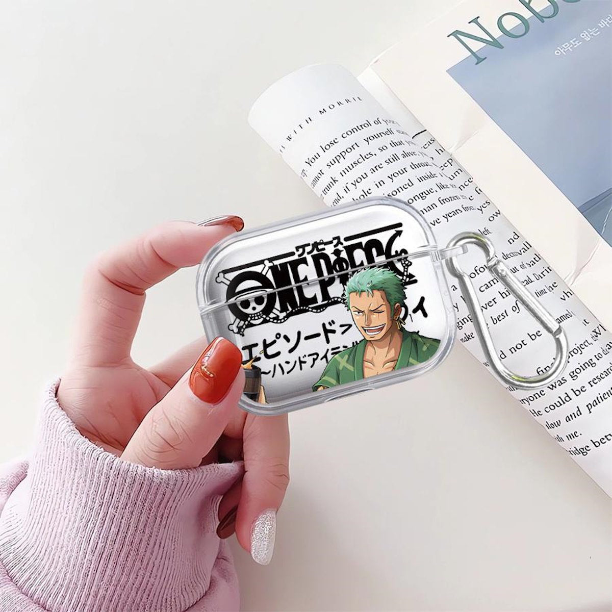 One Piece AirPod Case Cool Anime AirPod Case Luffy Zoro AirPods Case - ChildAngle