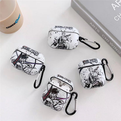 One Piece AirPod Case Cool Anime AirPod Case Luffy Zoro AirPods Case - ChildAngle