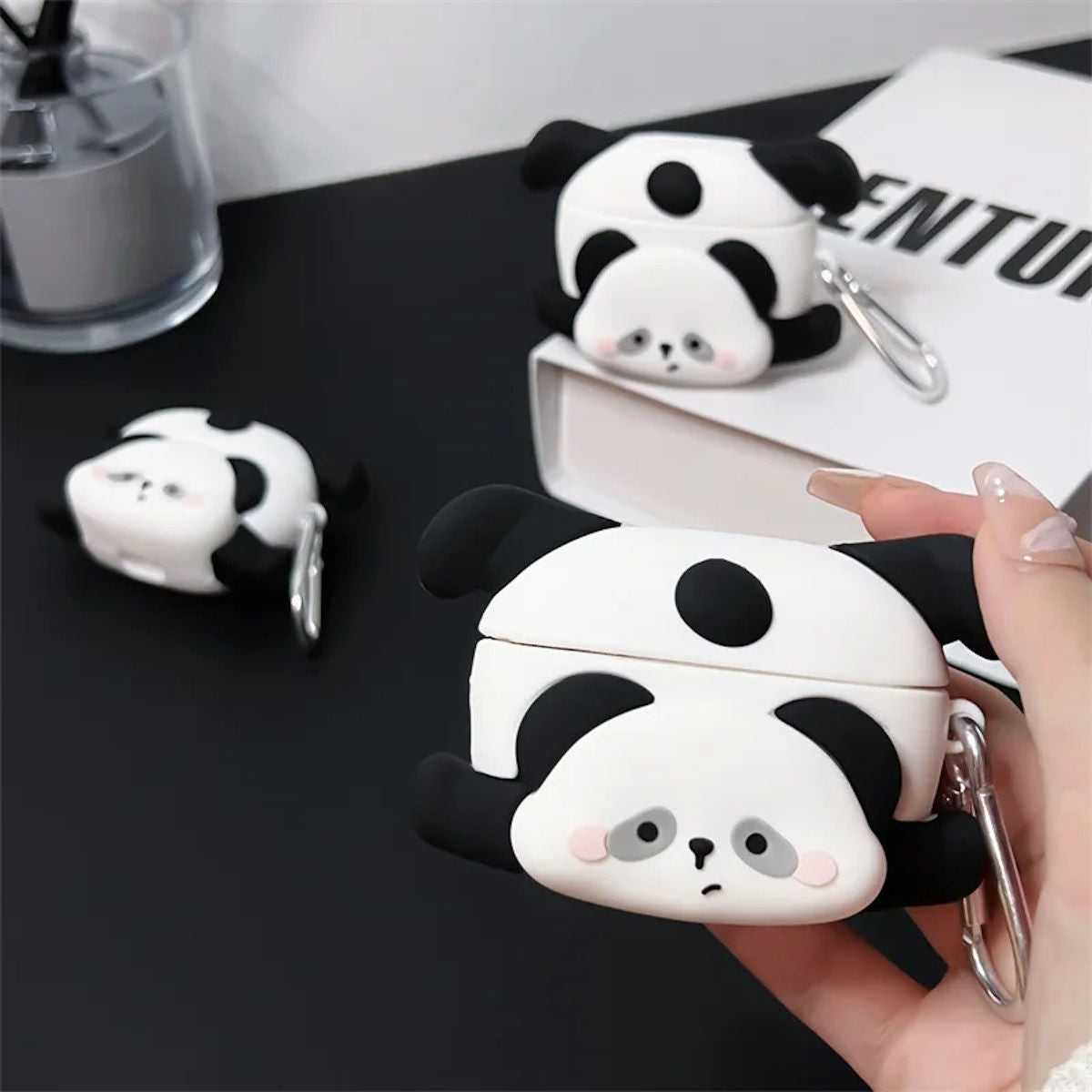 AirPods Pro 3 AirPods 4 Panda AirPods Case - ChildAngle
