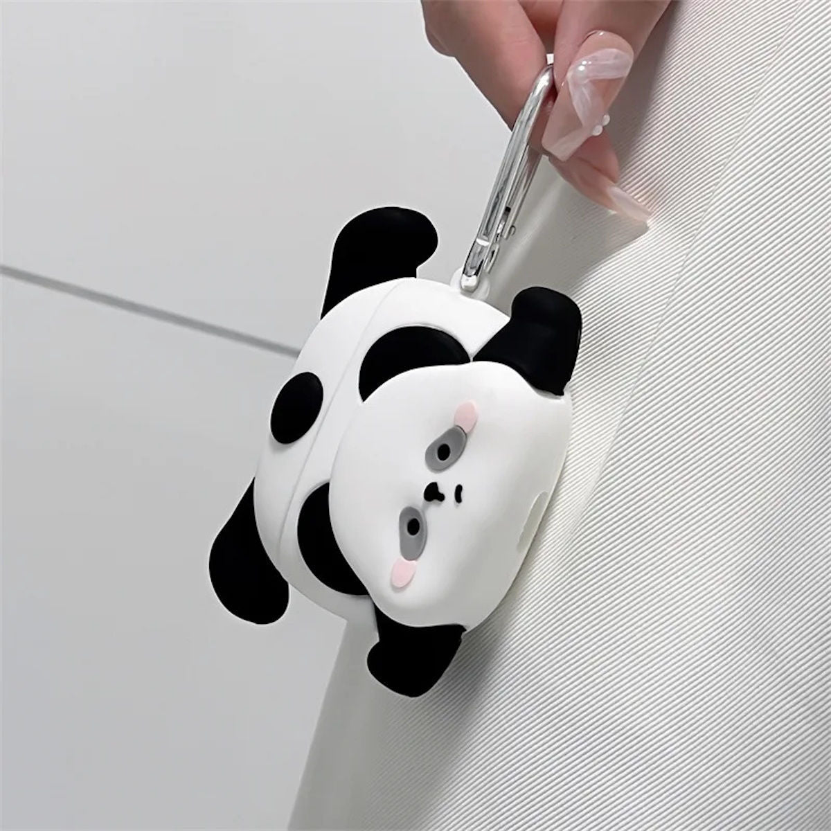 Apple AirPods Pro エア ポッズ プロ　パンダ AirPods Pro 3 AirPods 4 Panda AirPod Case Cartoon Silicone