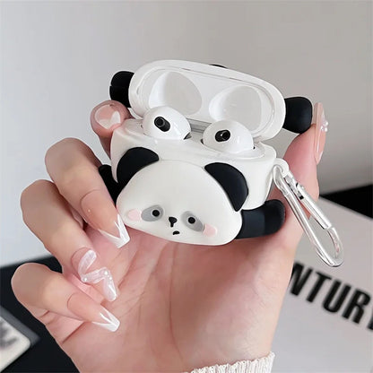 AirPods Pro 3 AirPods 4 Panda AirPods Case - ChildAngle