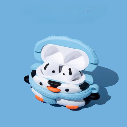 AirPods Pro 3 AirPods 4 Penguin AirPods Case - ChildAngle