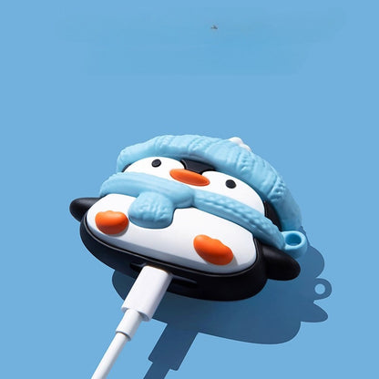 AirPods Pro 3 AirPods 4 Penguin AirPods Case - ChildAngle