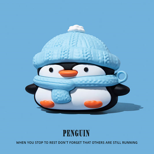 AirPods Pro 3 AirPods 4 Penguin AirPods Case - ChildAngle