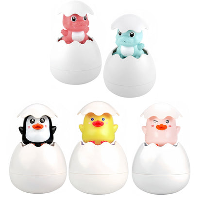 Baby Bad Spielzeug Tier Spritzen Bad Spielzeug Schlüpfen Ei Ente Pinguin Dinosaurier