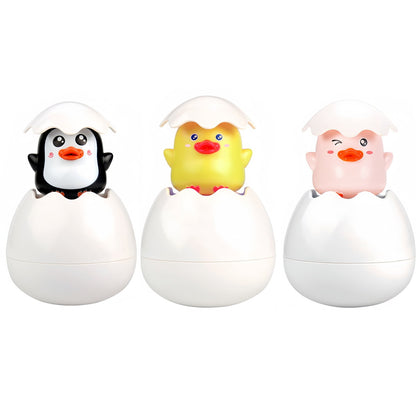 Baby Bad Spielzeug Tier Spritzen Bad Spielzeug Schlüpfen Ei Ente Pinguin Dinosaurier