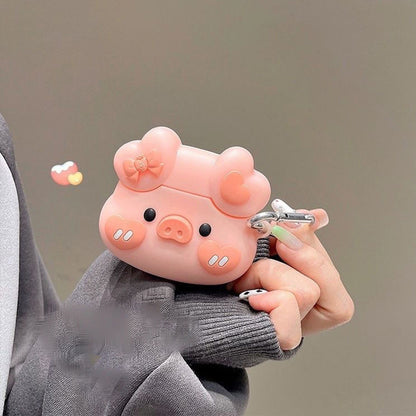 AirPods Pro 3 Pig Cartoon AirPods Case