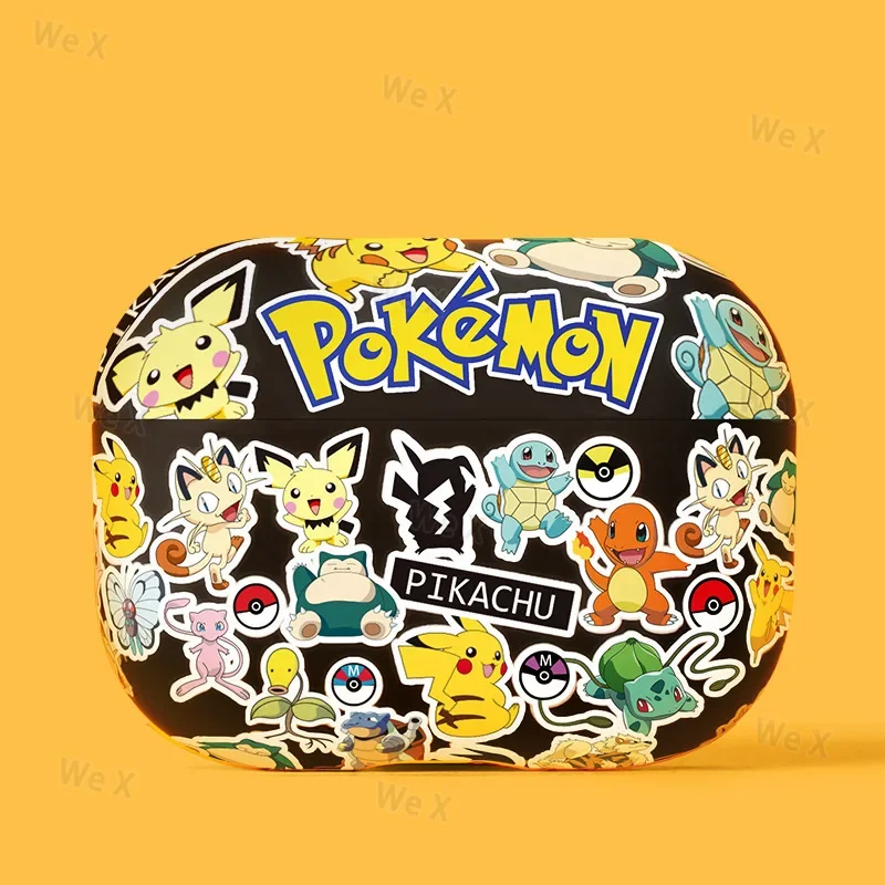 Pikachu AirPods Case Cute Anime Protective Case for AirPods